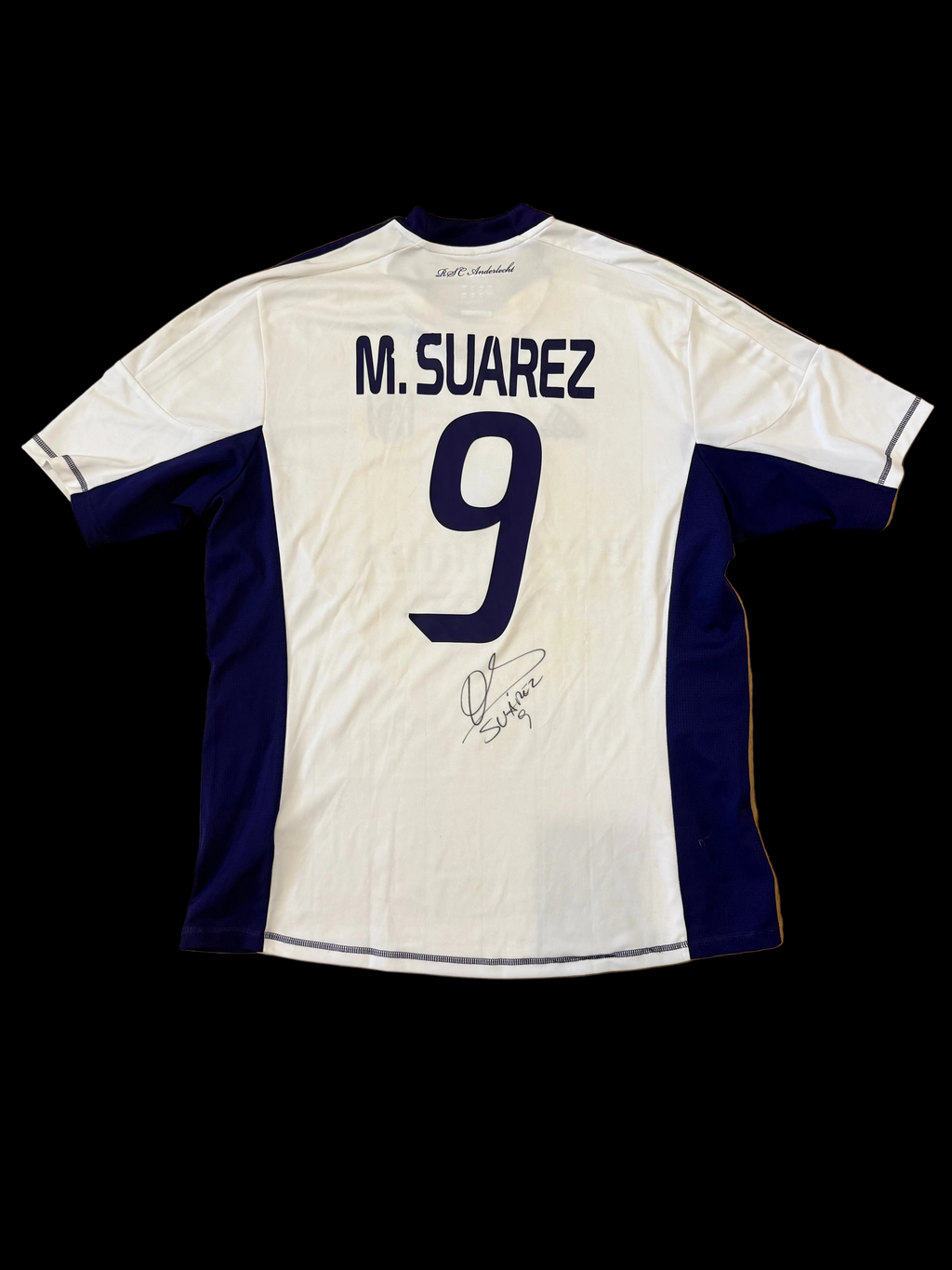 Rsc Anderlecht 2012/13 away (signed) - M.Suarez